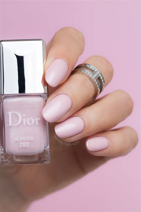 dior clear pink nail polish|best dior nail polish ever.